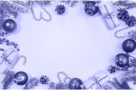 Christmas background and decor. New, a Holiday Photo by yanadjana