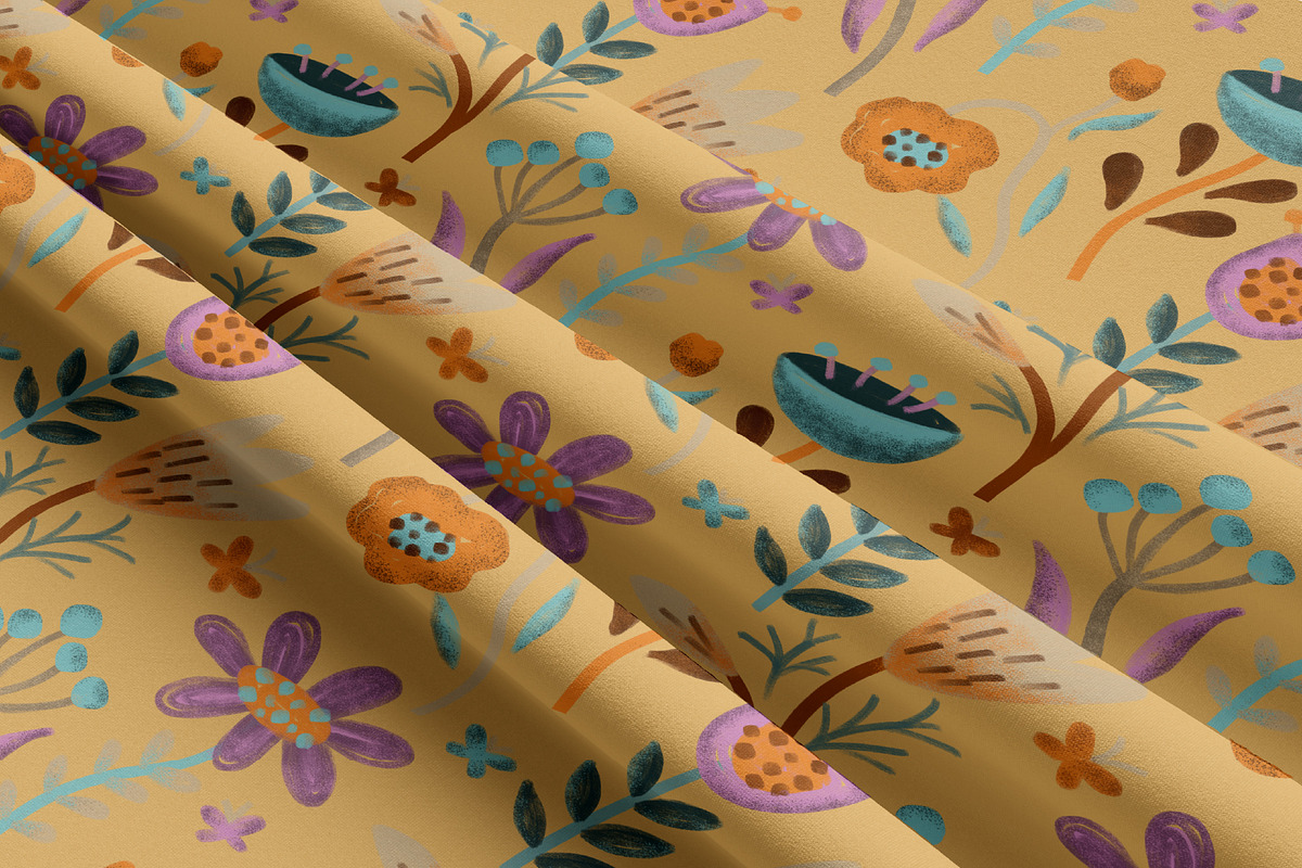 Naive Folk – Seamless Patterns, a Pattern Graphic by Alona Savchuk (Photo 8 of 10)