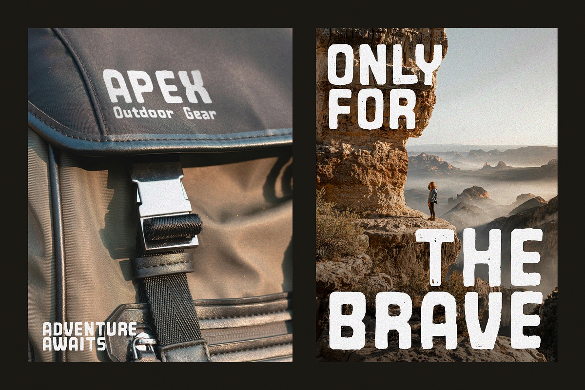 Off-Grid | Rough Hand Drawn Font, a Handwritten Font by Surplus Type Co (Photo 3 of 8)
