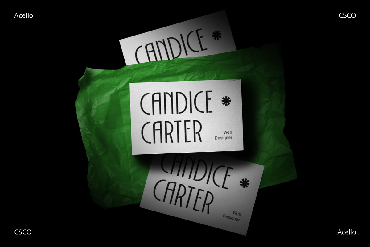 Acello – Geometric Sans Serif, a Sans Serif Font by Craft Supply Co. (Photo 3 of 8)