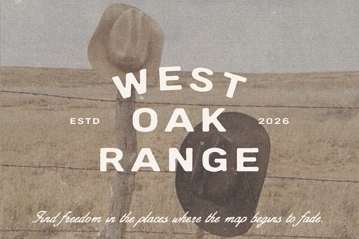 West Oak Range - Font Duo, a Script Font by Davide Bassu (Photo 4 of 9)