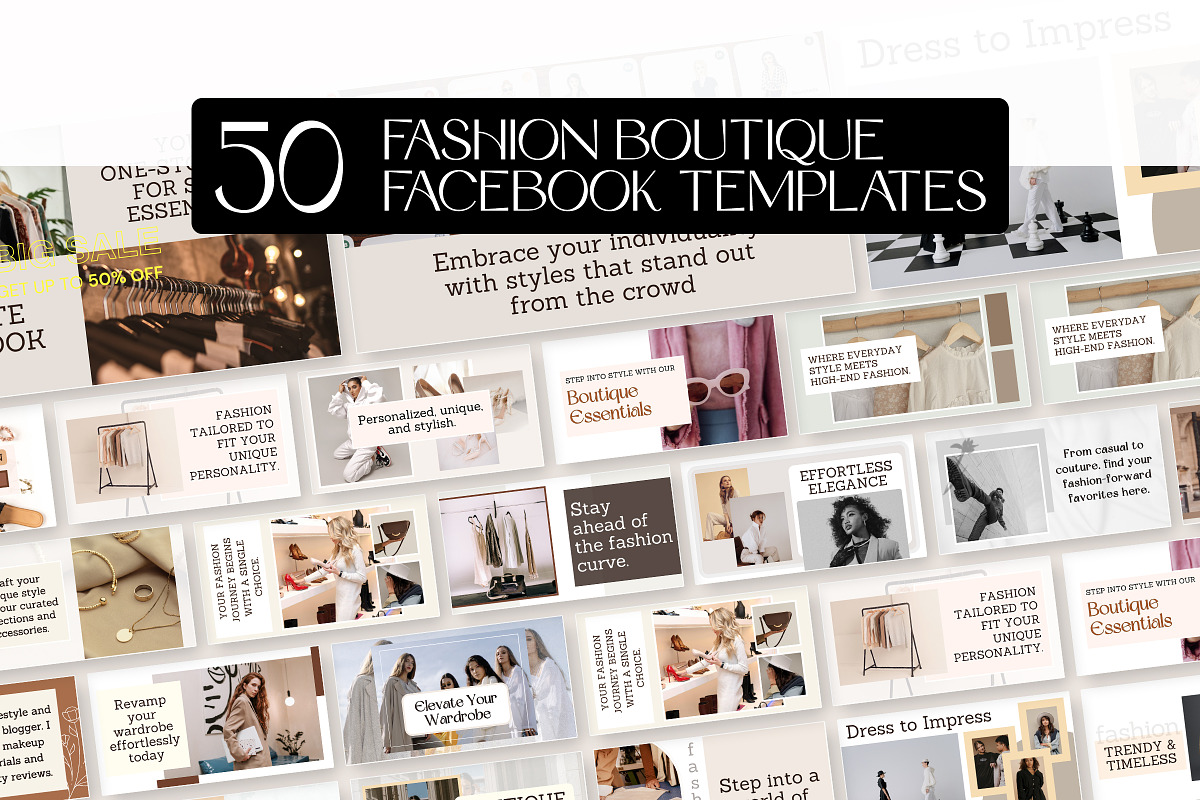 Fashion Boutique Facebook Design, a Social Media Template by Snapybiz (Photo 10 of 10)