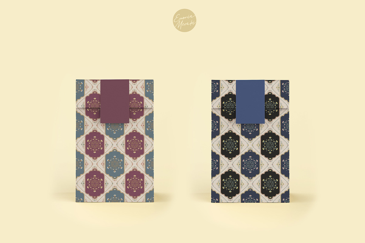 Cottagecore Pattern 12 Sweet Damask, a Pattern Graphic by Euonia Meraki (Photo 5 of 12)