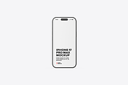 iPhone 17 Pro Max Mockup, an iPhone Mockup by UnicDesign (Thumbnail 2 of 15)