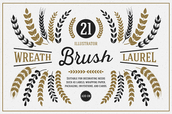 Wreath & Laurel Brush Vol. 1 preview 5