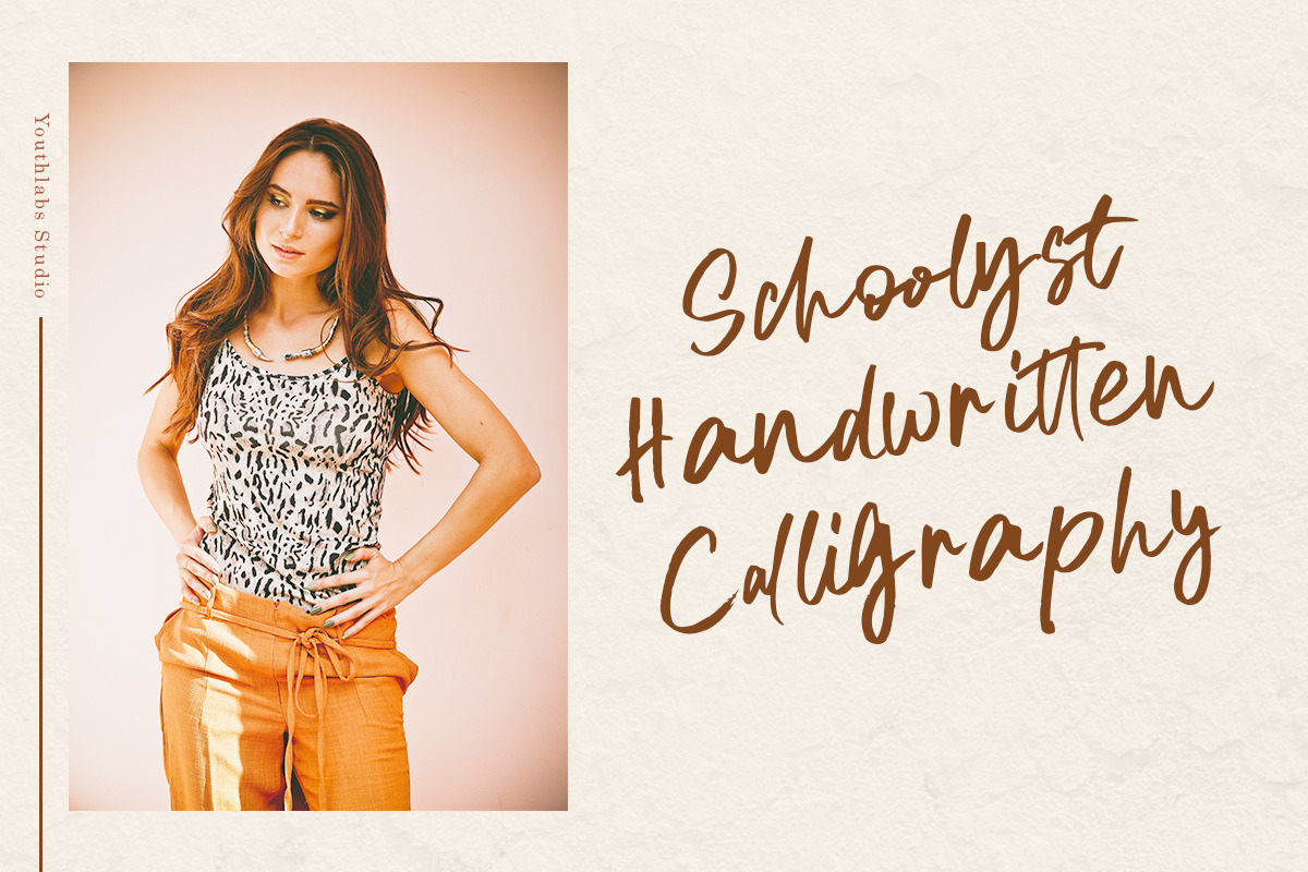 Schoolyst Handwritten Font preview 7