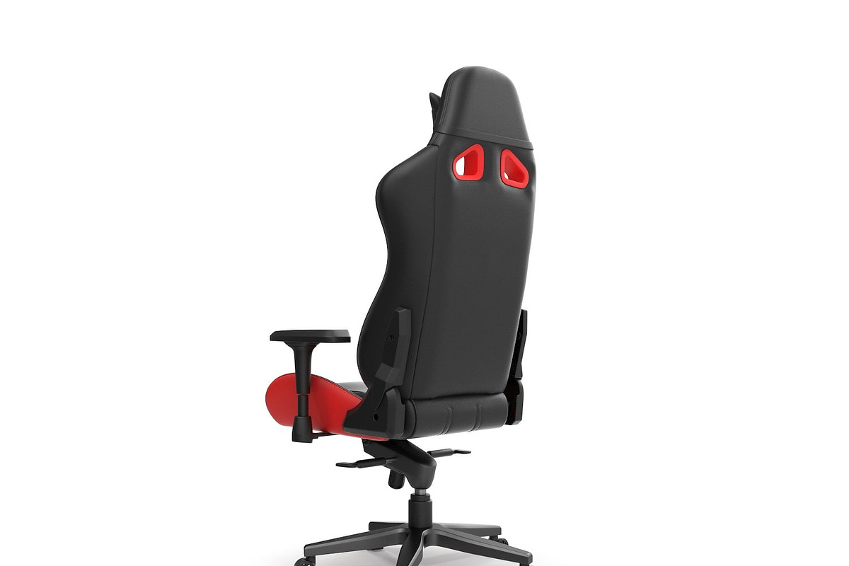 OPSeat Modern Computer Gaming Chair, a Furniture 3D Model by Tedi Permana (Photo 4 of 12)