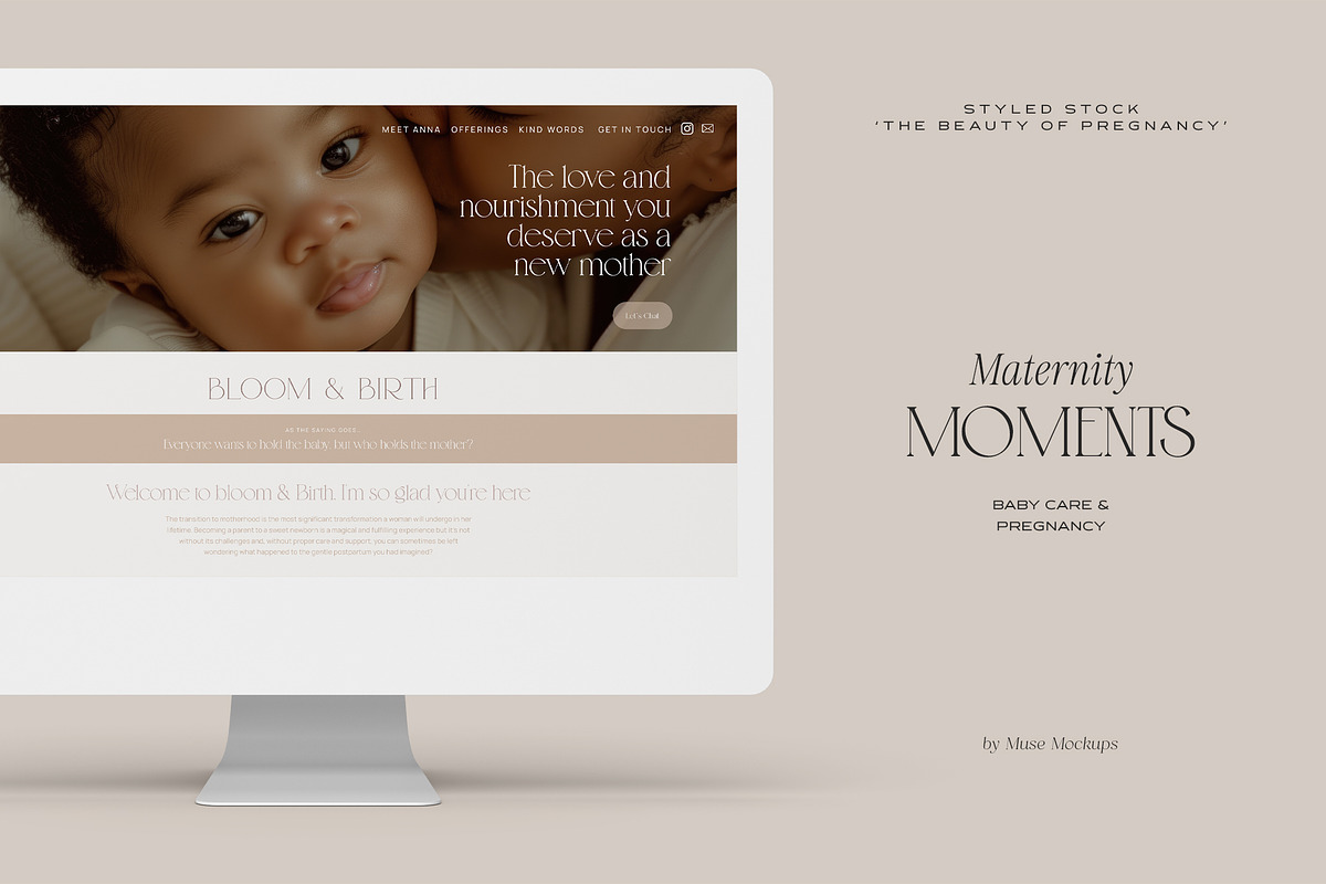 MATERNITY MOMENTS ~ 110 Stock Photos, a Beauty & Fashion Photo by Muse Mockups (Photo 13 of 14)