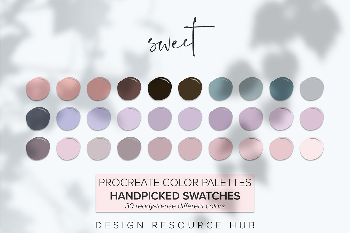 Sweet Procreate Palette, a Palette Add-On by Design Resource Hub (Photo 1 of 3)