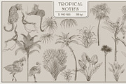 Tropical mural, a Wallpaper Graphic by Natalia0307 (Thumbnail 4 of 15)