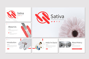 Sativa - Google Slides Template