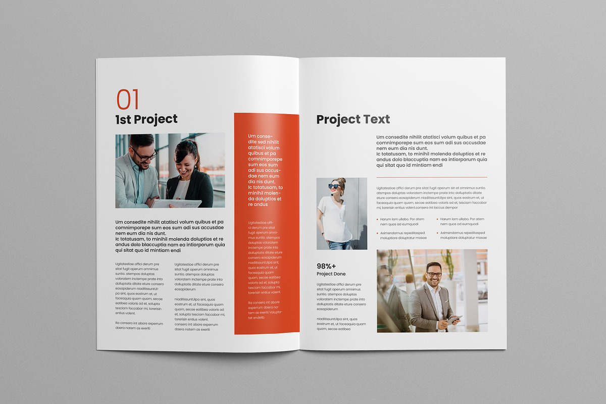 Case Study Booklet | INDD, a Brochure Template by Pixelpick (Photo 5 of 9)