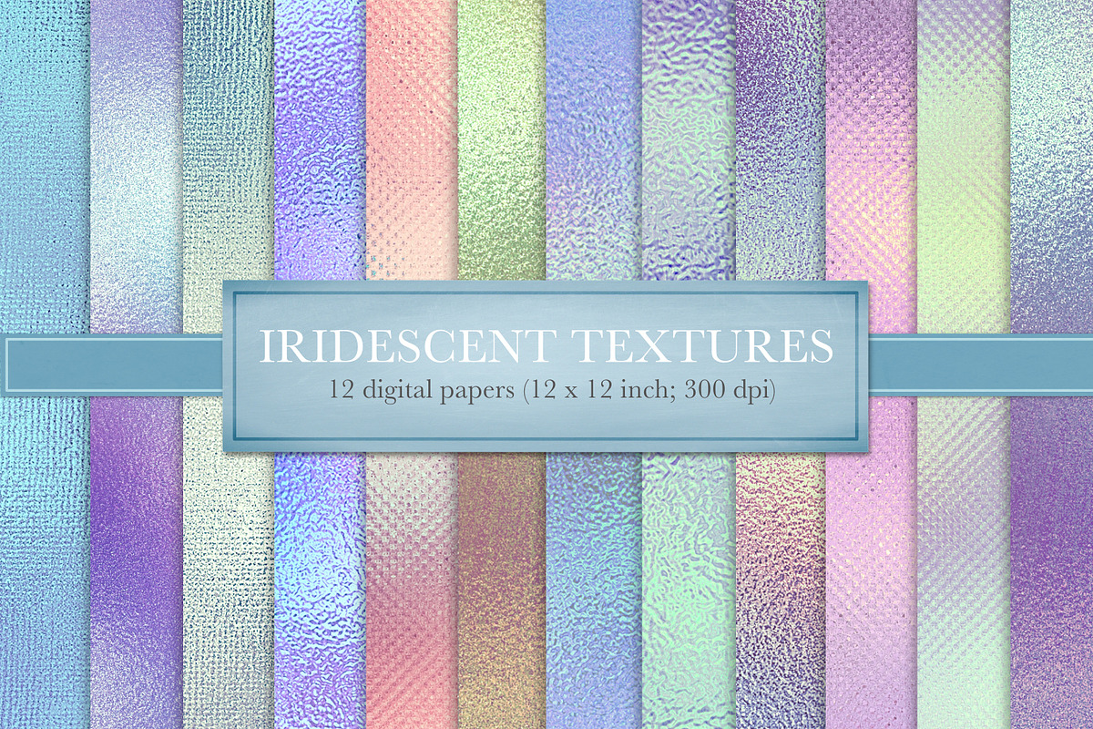 Iridescent foil textures, a Texture Graphic by Paper Farms (Photo 1 of 2)