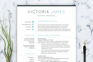 Modern Resume Template for Word