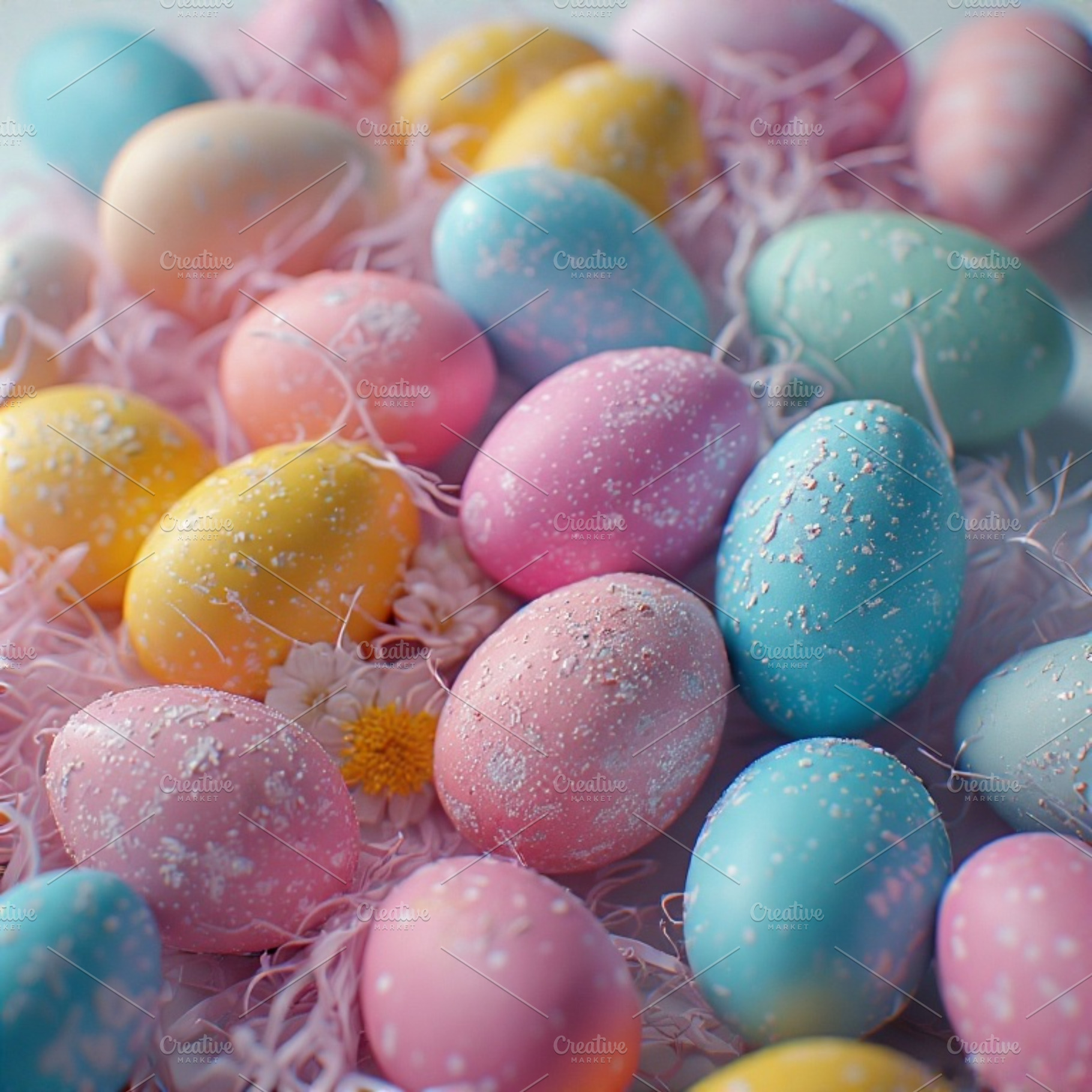 Pastel Eggs Easter Bunny image, a Holiday Photo by ComfortQ