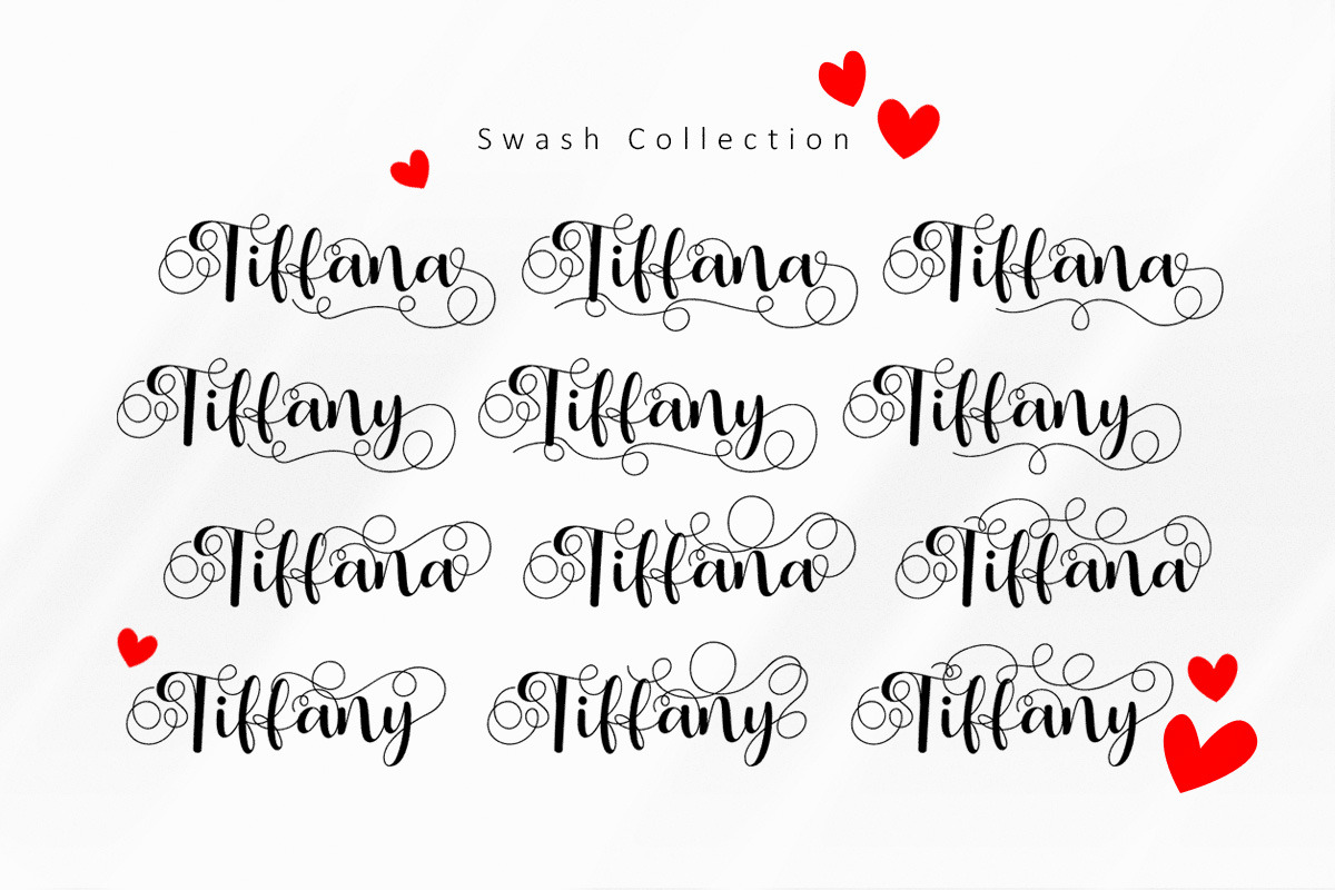 Hello Tiffany - Script Font, a Script Font by HIRO.std (Photo 8 of 10)