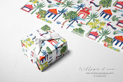Chinoiserie Design(Pattern & motifs), a Pattern Graphic by HannaStudio (Thumbnail 4 of 7)
