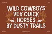 Meganthropus – Vintage Rough Display, a Sans Serif Font by Casloop Studio (Thumbnail 7 of 10)
