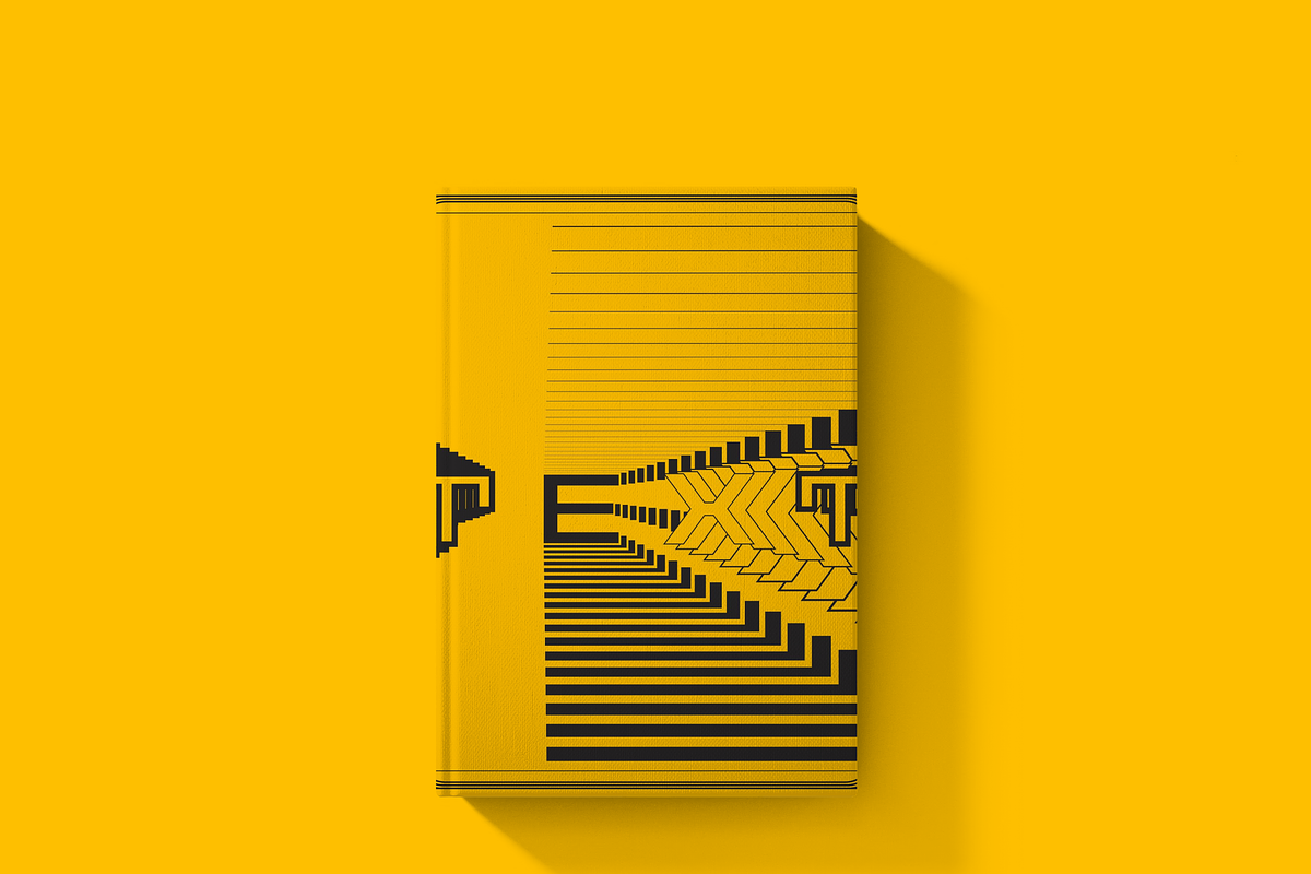 Yellow Geometric Cover Design Bundle, a Poster Template by NJ Himel (Photo 31 of 40)