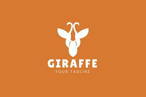 giraffe logo illustration, a Branding & Logo Template by Dyn Studio