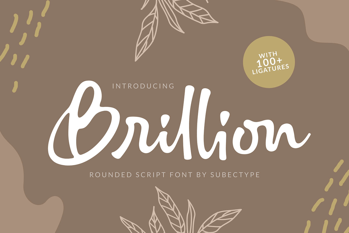 Brillion / Handwritten Script Font preview 2
