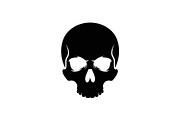 Skull & Crossbones Silhouette Vector, an Illustration by jahid234 (Thumbnail 41 of 51)