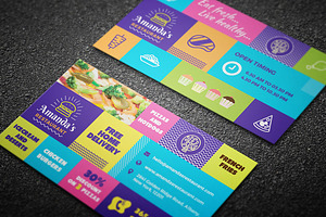 Food And Restaurant Business Card