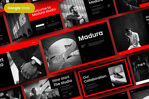Madura - Business Google Slide, a Presentation Template by Dens Creative Studio