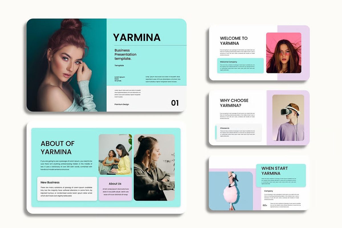 Yarmina–Business Keynote Template, a Presentation Template by kreatifreya (Photo 2 of 5)