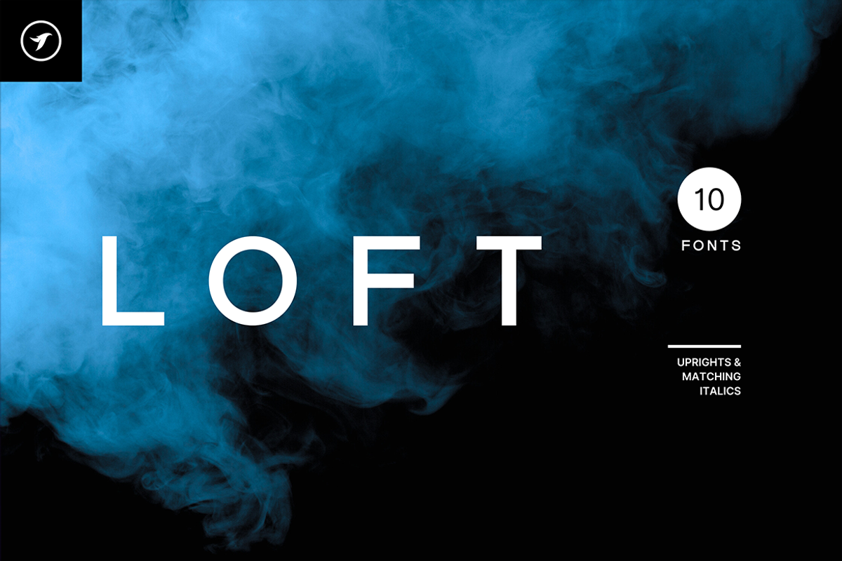 LOFT - Minimal Display Font Family, a Sans Serif Font by Designova® (Photo 1 of 15)