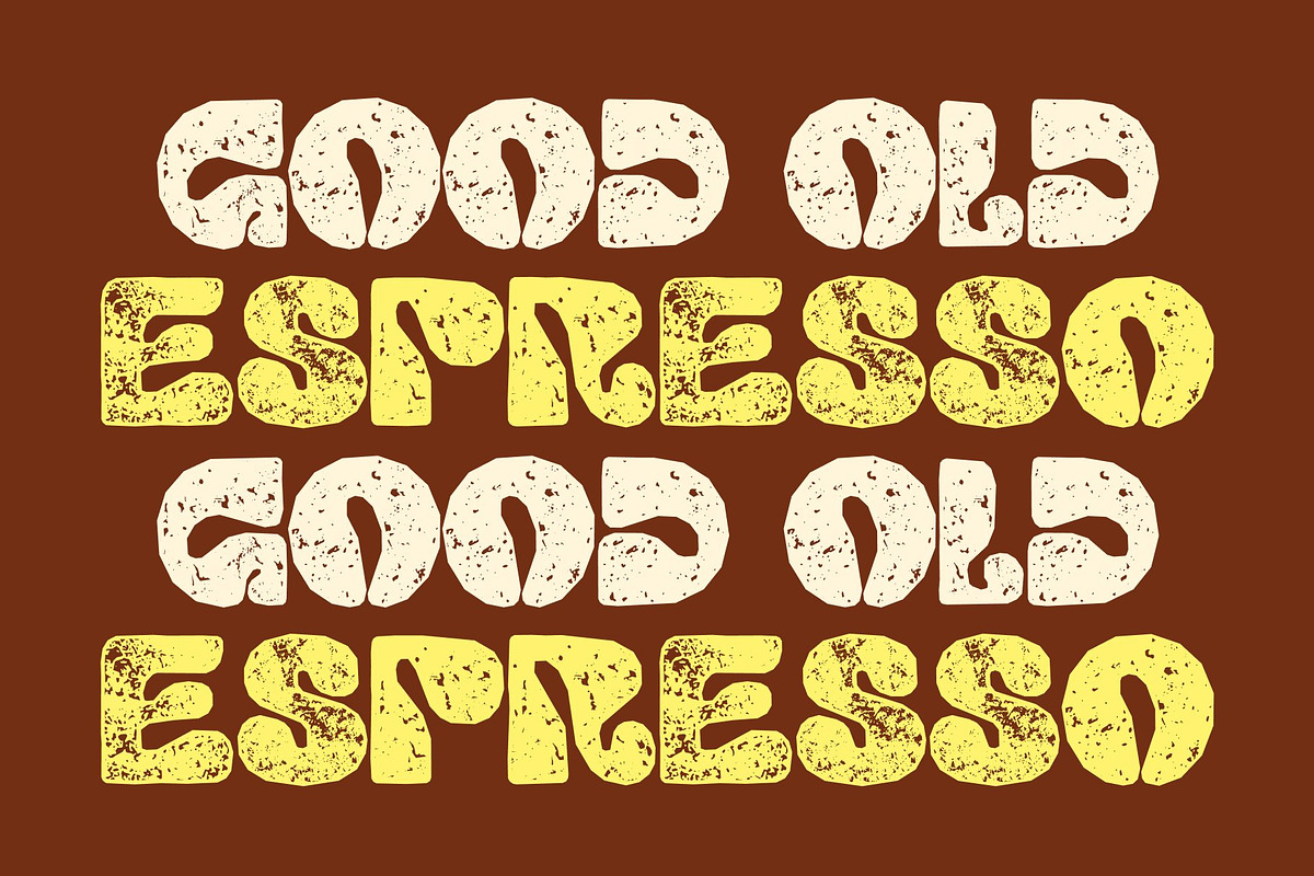 CS Mocha Stamp, a Sans Serif Font by Craft Supply Co. (Photo 2 of 8)