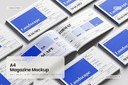 A4 Magazine Mockup, a Books & Magazine Mockup by Toasin Studio (Thumbnail 1 of 7)