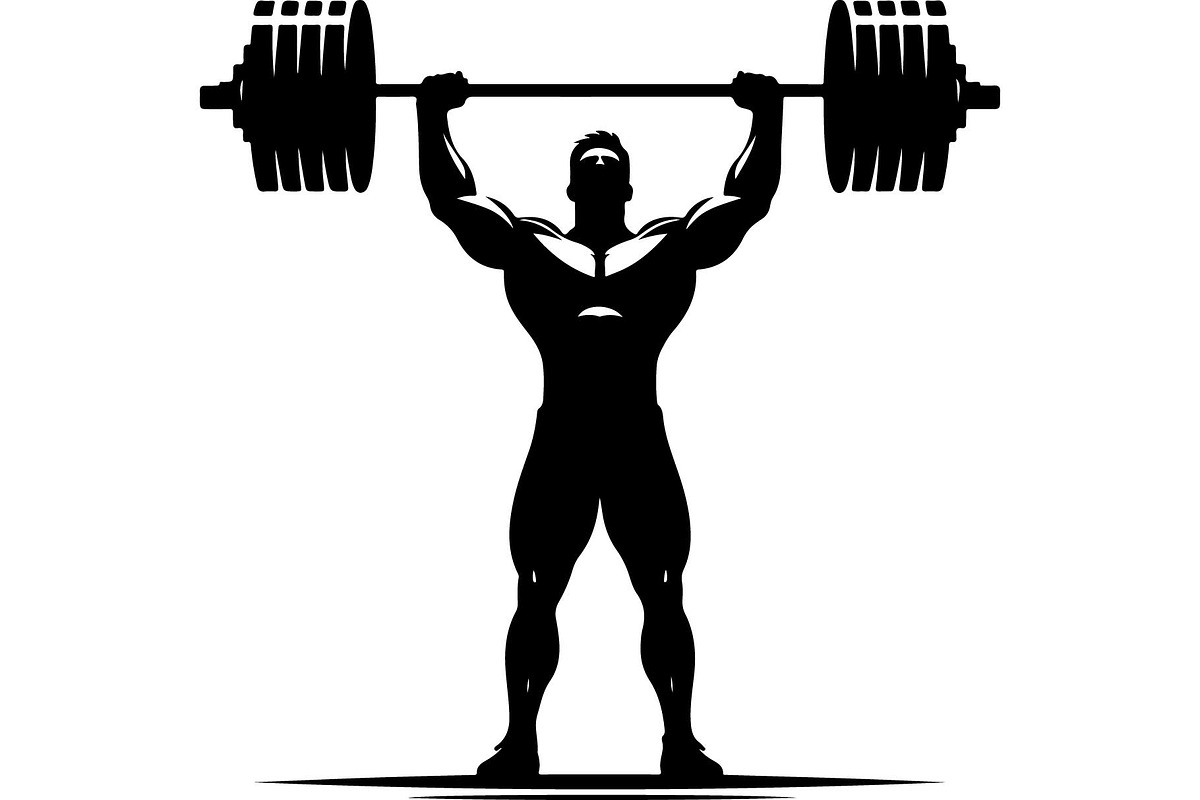 Vintage Strongman Weightlifting Bund, an Object Graphic by jahid234 (Photo 6 of 13)