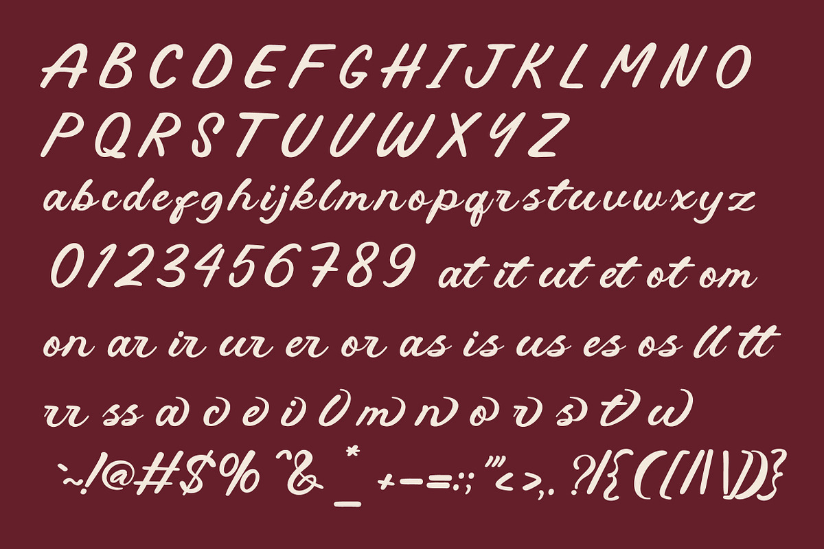 Venadria Signature - Elegant Script, a Script Font by Lettertype Studio (Photo 11 of 11)