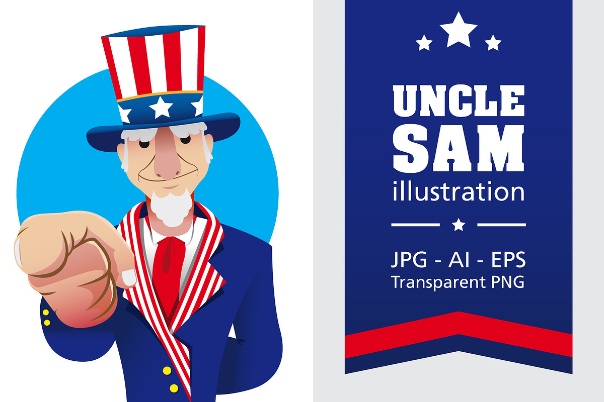 Uncle Sam, an Illustration by doghead (Photo 1 of 2)