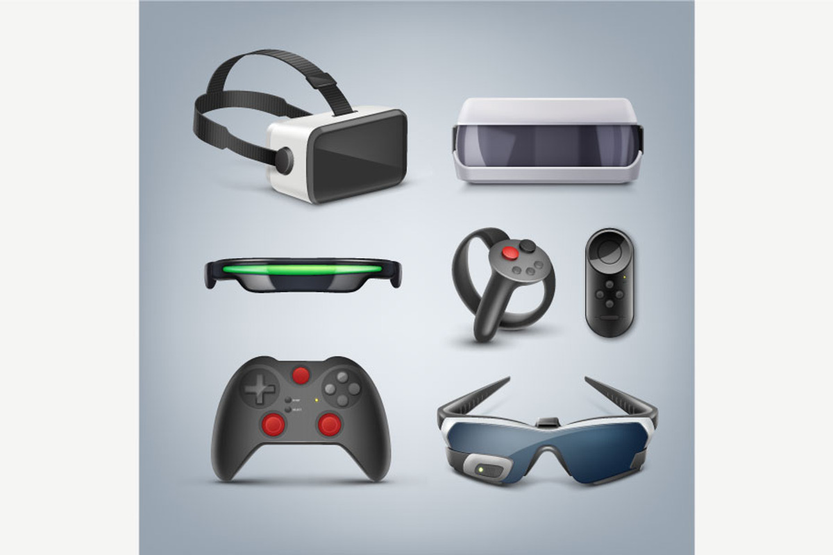 VR and AR Big Set, an Object Illustration by Zonda (Photo 2 of 33)