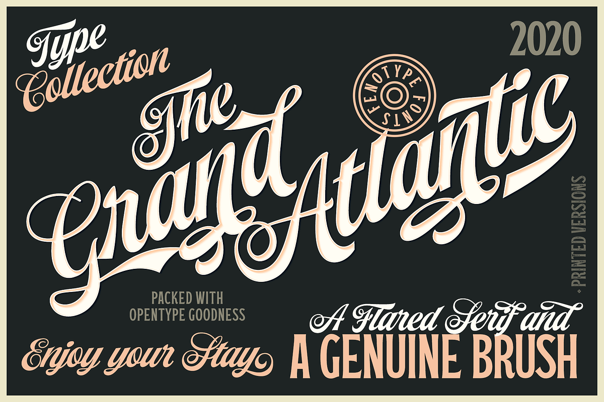Introducing Grand Atlantic -$15 off, a Handwritten Font by Fenotype (Photo 1 of 11)