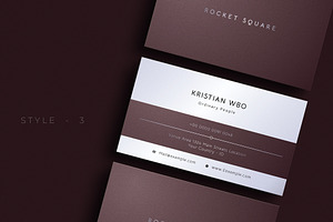 Luxury Brown Business Card - V.92