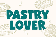 Chunky Bolde, a Sans Serif Font by zeenesia (Thumbnail 5 of 9)