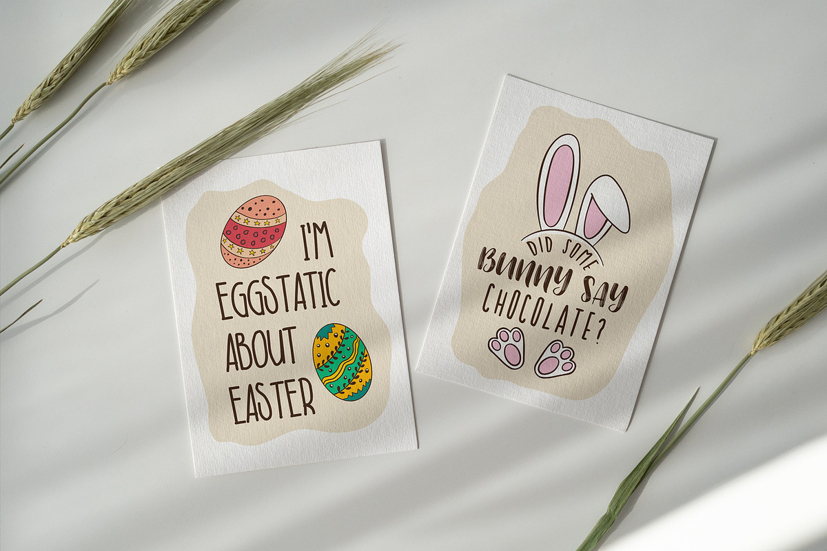 Easter Quotes Clipart Bundle - SVGs, an Illustration by Jonas Stensgaard (Photo 4 of 5)