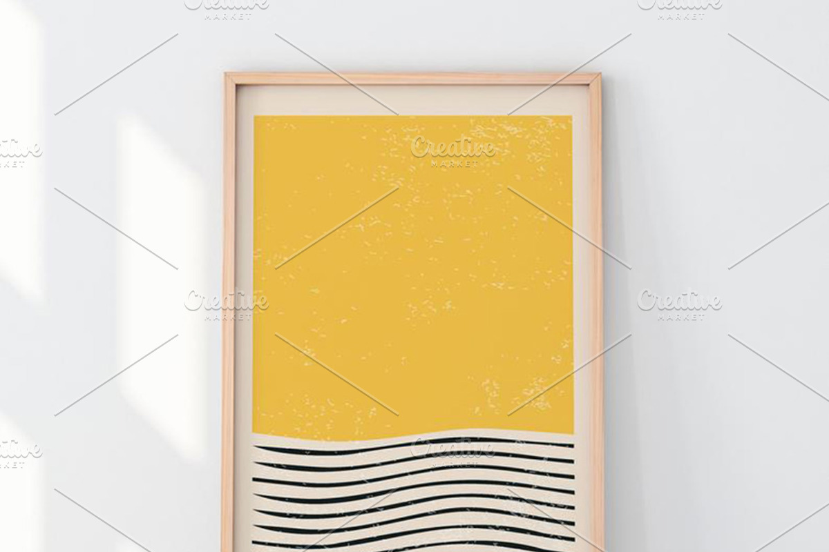 Geometric Printable Wall Art Prints, a Background Graphic by C Design Studio (Photo 12 of 17)
