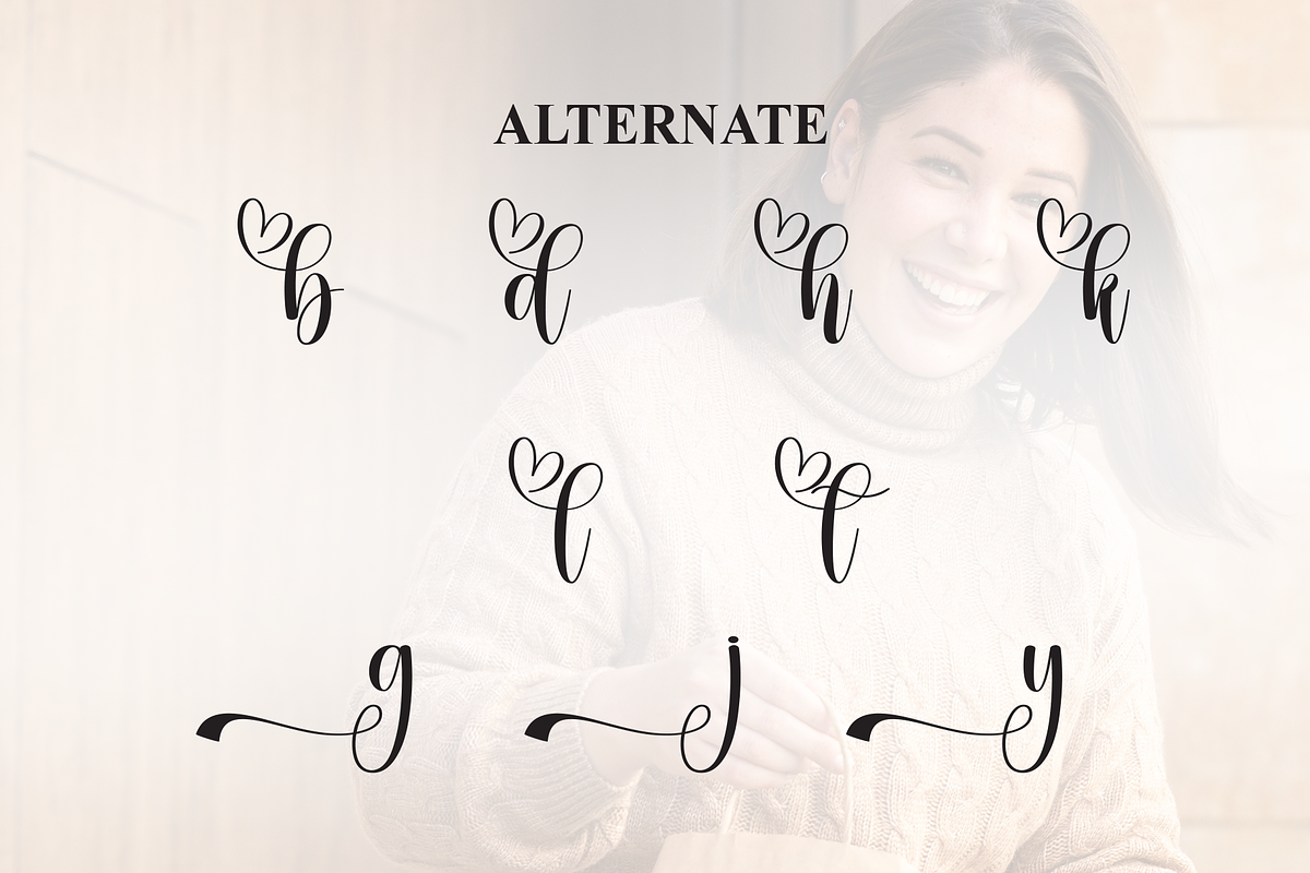 Chubby | Script Font, a Handwritten Font by Scratchones (Photo 8 of 9)