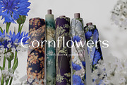 Seamless Pattern Cornflowers Fields, a Pattern Graphic by Yana Dobrik (Thumbnail 3 of 11)