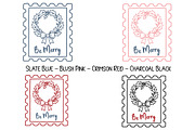 Christmas Wreath Stamp PNG, an Illustration by Daily.Designs (Thumbnail 2 of 6)