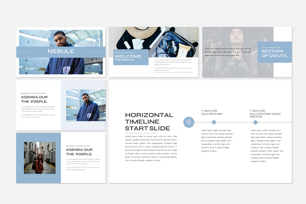 Nebule Google Slides Template, a Presentation Template by Fortyone