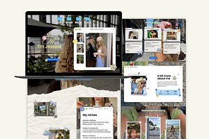 UGC Portfolio Website for Canva, an App Template by Meraki Templates