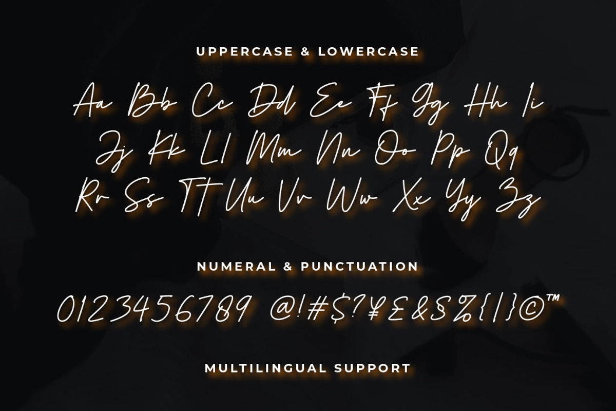 Herstton Signature Font, a Script Font by Cherryline Master (Photo 11 of 12)