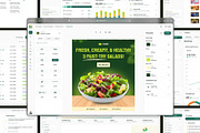 AI Marketing Dashboard UI Kit, an UI Kit Template by Creative Perspective (Thumbnail 7 of 8)