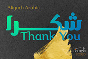 Aligarh Arabic - Arabic Font Family, a Slab Serif Font by Namela Studio (Thumbnail 7 of 7)