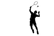 Badminton Smash Silhouettes, an Illustration by Amazin_art (Thumbnail 3 of 31)